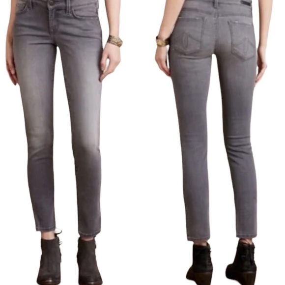 Anthropologie Denim - Anthropologies Level 99 crop skinny straight denim